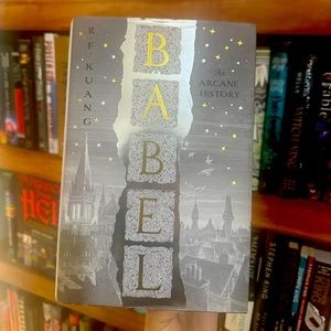 RF Kuang book, Babel. From fairyloot